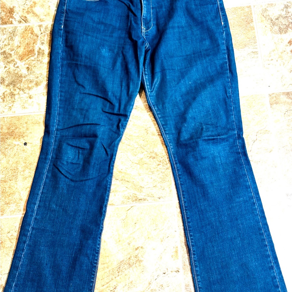 Sweetheart Clothing Deep Blue Flare Jeans